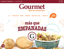Tablet Screenshot of empanadasgourmet.com.ar